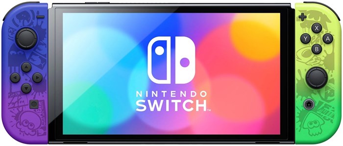 Игровая приставка Nintendo Switch OLED 64 ГБ, без игр, Splatoon 3 Edition 1766 - фото 4983