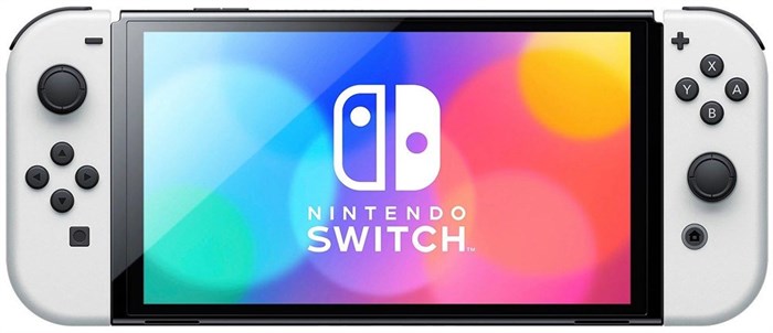 Игровая приставка Nintendo Switch OLED 64 ГБ, без игр, белый 1768 - фото 4993