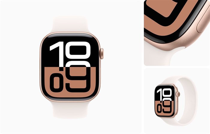 Apple Watch Series 10 46мм Aluminium Rose Gold 1979 - фото 5341